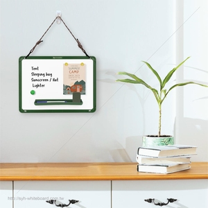 Tableau blanc magnétique double face aux tons terreux, écologique, durable, portable, horizontal, pour la maison, le bureau, la rentrée scolaire - Product Image 5