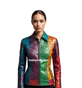 Production de vestes en cuir personnalisées au service des marques de mode américaines Usine de vestes en cuir américaines Conception personnalisée en gros pour les créateurs - Product Image 1