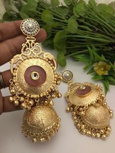 Pendientes de fusión hechos a mano de moda para mujeres y niñas para joyería étnica y occidental para mujeres - Product Image 2