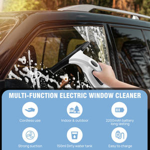 New Portable Electric Window <strong>Cleaner</strong> <strong>Vacuum</strong> <strong>Cleaner</strong> for Both <strong>Car</strong> and Home Use Cordless and Rechargeable - Product Image 5
