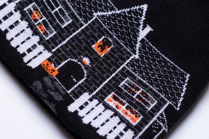 Gorro de Invierno de Diseño, 100% Algodón, Jacquard, Reversible, con Logotipo Personalizado, Unisex, Cálido, para Playa, Negocios, Hombre, Jacquard 2026 - Product Image 2