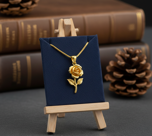 Collar de Cadena de Eslabones de Plata 925 con Baño de Rodio y Colgante de Lagarto de Rudra Gems, con Engaste de Bisel Chapado en Oro de 18K, Estilo Minimalista Unisex para Uso Diario - Product Image 3