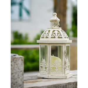 โคมไฟจัดโต๊ะโคมไฟโลหะตกแต่งแบบทันสมัยโคมไฟเหล็กสีขาวเหมาะสำหรับตกแต่งบ้านงานปาร์ตี้และงานอีเวนต์ - Product Image 5