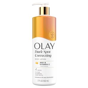 Loción Corporal Olay AHA, Mejora del Tono, Hidratación 24H, Absorción Rápida, Vitamina B3, Para Todo Tipo de Piel, 17 fl oz - Product Image 1
