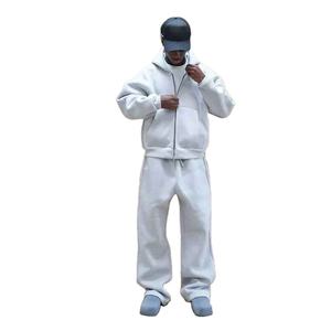 ALTAF BROTHERS OEM, Conjunto Deportivo de Sudadera con Capucha para Hombre, Algodón Ligero de 280 g/m², Logotipo Personalizado al por Mayor, Felpa Francesa Gruesa para Invierno - Product Image 1