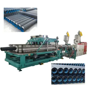 Best Quality HDPE PP Double Wall Corrugated Pipe Production Line Extrusion Machine