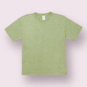 Camiseta de algodón 100% de gran tamaño con lavado ácido Vintage para hombre, camisetas holgadas de peso pesado al por mayor - Product Image 3