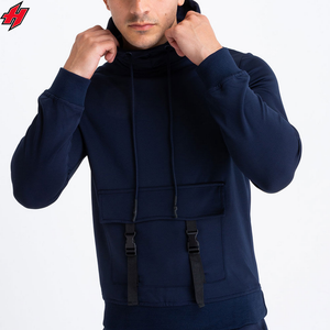 Men's Style Full <b>Sleeve</b> Hoodie <b>Short</b> Set Winter Wear Hot Sale Solid Color Customized Design Breathable Men <b>Hoodies</b> Set OEM - Product Image 2