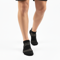 Chaussettes de yoga unisexes d'été, chaussettes de sport à semelle en terry, chaussettes de yoga épaisses, Coolmax, personnalisables, imprimées en silicone, chaussettes de yoga à la cheville