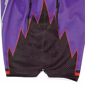 Pantalones cortos de baloncesto de malla a granel para hombre, ropa deportiva de alta calidad, parches personalizados, pantalones cortos transpirables para estampado - Product Image 3