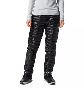 Pantalon bouffant brillant isolé en coton de haute qualité pour femmes pantalon de randonnée rembourré en polyester à taille moyenne fermetures à glissière réglables pour l'hiver - Product Image 6