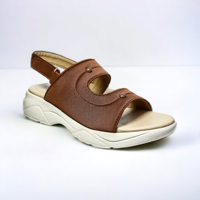 Step in Comfort and Style with Medium Size PU Sole Soft Sandals Your Feet's <strong>Best</strong> Companion Women Footwear