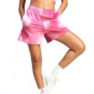 Pantalones cortos de baño informales personalizados para mujer, diferentes diseños con material de poliéster y algodón transpirable para gimnasio y ropa de verano - Product Image 1