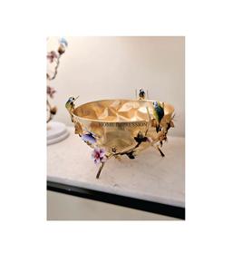 Bol à déjeuner et à dessert jetable en aluminium métallique de luxe, écologique, cuisine chinoise moderne, poli, fête, salade de fruits, personnalisé - Product Image 1