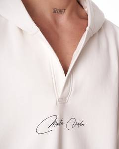 Sudadera con capucha de algodón pesado OEM 2024 tendencia personalizada para hombre de calidad superior con logotipo oferta al por mayor tela personalizada de gran tamaño - Product Image 4