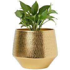 Vase en métal de couleur dorée Pot de fleur pour la maison Hôtel Restaurant Accessoire décoratif de table pour la décoration intérieure - Product Image 6