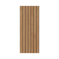Paneles de Madera Maciza Flexibles para el Hogar Moderno, Paneles de Madera Maciza para Puertas de Armarios, Paneles de Pared Interiores, Paneles de Pared 3D Premium