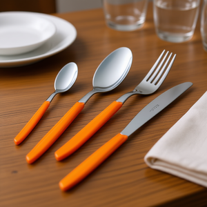 Juego de Cubiertos de Acero Inoxidable Cromado Pulido de 24 Piezas P13BCM 1235 Eme - Product Image 3