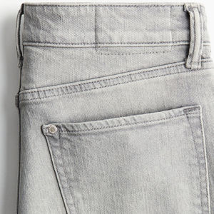 กางเกงขาสั้นผ้ายีนส์สำหรับผู้ชายมาใหม่2025ผ้าฝ้าย100% ลายพื้นมีบริการ OEM - Product Image 2