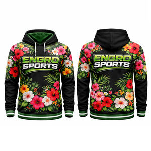 Sweat-shirt à capuche personnalisé avec motif, nouveau sweat-shirt de sport à sublimation, design sur mesure, sweat-shirt à sublimation - Product Image 4