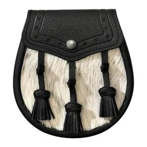 Tartan Sporran With Intricate Detailing and Decorative Tassels Ideal for Enhancing Traditional Outfits Belts - Product Image 6
