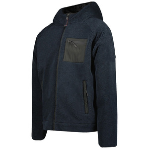 Luxe Hiver Essentiel À Capuche Polaire À Capuche Fermeture Éclair À Glissière Pour Hommes Musthave Outwear Mi Poids Casualwear Veste Avec Logo Personnalisé - Product Image 3