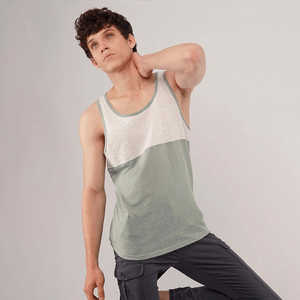 Logotipo personalizado de alta calidad Slim Fit hombres gimnasio músculo entrenamiento chaleco camiseta sin mangas deportes Fitness atleta Top - Product Image 6