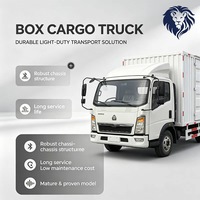 Camion de fret HOWO L3000 4X2 210 ch de haute qualité, solution économique pour les livraisons urbaines et régionales