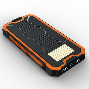 <span class=keywords><strong>Portable</strong></span> 20000mAh Double USB <span class=keywords><strong>Chargeur</strong></span> <span class=keywords><strong>Solaire</strong></span> Étanche Camping En Plein Air Power Bank avec Lumière LED pour Téléphone Mobile - Product Image 2