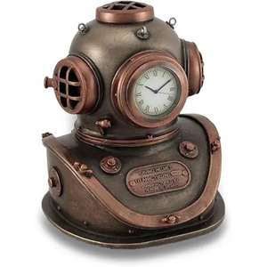 Casco Náutico de Metal con Acabado en Cobre Estilo Antiguo, Casco de Buceo Marítimo para Decoración de Lujo, Disponible al Mejor Precio - Product Image 1