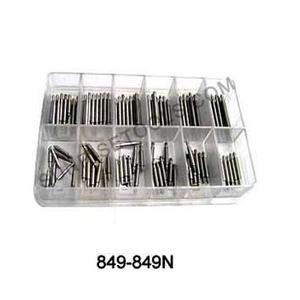 Barra de resorte tamaños surtidos en caja de plástico de tamaño 100 piezas de reloj 8MM - 19MM - Product Image 1