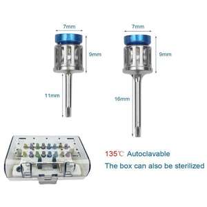 Kit de Prótesis de Implantes Fida International de 16 Piezas, Llave Dinamométrica Manual de 10-70 Ncm, Herramienta de Restauración de Implantes Dentales - Product Image 2