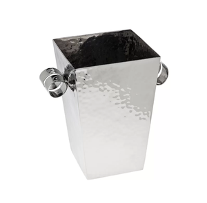 Cubo de hielo galvanizado, Tina de bebida de acero inoxidable, champán, vodka, decoración del hogar, fiesta, bañera de vino, camarero, Mostrador de boda - Product Image 6