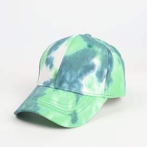 Unisex Gradient Tie Dye Baseball <b>Hat</b>, Spring <b>Summer</b> Fashion Korean Street Cap - Product Image 2