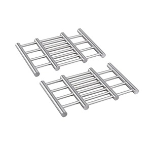 Les plus recherchés : de magnifiques dessous-de-plat en acier inoxydable s'adaptant parfaitement aux appareils modernes, fabriqués avec une maîtrise incroyable par des artisans indiens. - Product Image 1