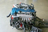 Moteur diesel d'occasion de haute qualité 1 HD 2JZ-GTE pour Land Cruiser 4.2L avec garantie de 12 mois, approvisionnement en gros du Japon