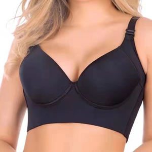 Sujetador sin Costuras Sexy para Mujer, Sujetador Push-Up Profundo sin Varillas, Suave y Cómodo para Uso Diario, para Pecho Grande - Product Image 3