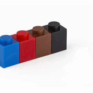 50pcs 1x1 Bloc Construction for Lego Plastic ABS <b>Building</b> <b>Block</b> Bricks Toy for 5 to 7 Years MOC Sets Packaging - Product Image 3