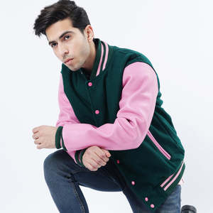 Wholesale Slim Fit Casual Wear Baseball Varsity <b>Jacket</b> New Winter Collection Breathable Windproof Fleece-Filled <b>Men</b> - Product Image 3