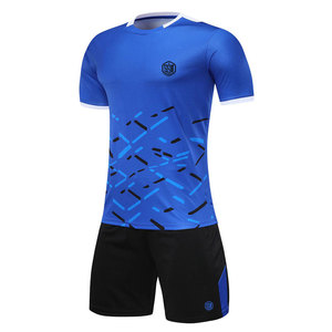 Ensemble d'uniformes de football professionnels en tissu polyester à séchage rapide, prix direct usine, en vente - Product Image 1