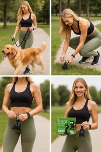 ถุงขยะสำหรับสัตว์เลี้ยงแบบย่อยสลายได้สำหรับสุนัขแมวขยะในรถขยะยุโรปอเมริกาทำจากโรงงานเป็นมิตรกับสิ่งแวดล้อม - Product Image 4