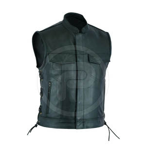 Winter Warm Leather <b>Vest</b> 2025 Street Wear Leather <b>Vest</b> <b>Men</b> 2025 In Reasonable Price Leather <b>Vest</b> - Product Image 3