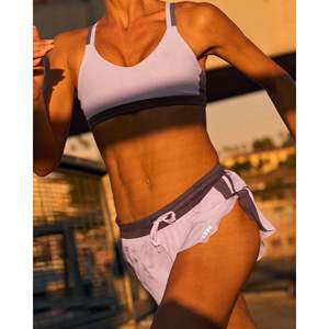 Sujetador Deportivo Force - Estampado de Malvavisco y Polvo de Cacao - Top de Yoga Acolchado con Push-Up para Mujer, Tallas Grandes Disponibles - Product Image 3
