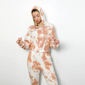 Sweat-shirt à capuche sport tie-dye sur mesure, directement de l'usine, économique, décontracté, doux, respirant, coupe-vent, imprimé, pour l'hiver - Product Image 6