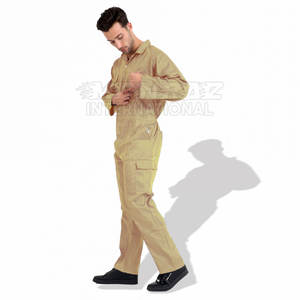 Combinaison de travail haute visibilité en nylon et polyester légers, respirante, à séchage rapide, imperméable, avec fermeture éclair, à prix réduit - Product Image 2