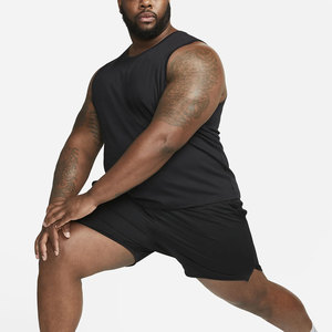 Débardeur de sport décontracté pour homme en tricot sans manches Logo personnalisé Coton/Polyester Débardeur de sport Fitness Musculation Course à pied Respirant - Product Image 5