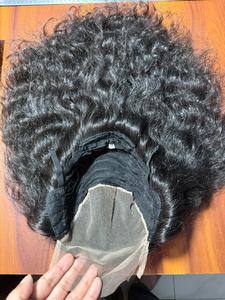 ผมต่อแบบไม่ผ่านกระบวนการผมชาวอินเดียผมหยิกเป็นลอนธรรมชาติ - Product Image 5