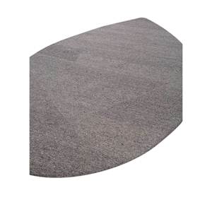 พรมขนสัตว์ทำมือรุ่น Tra-1209 สีเทาและสีดำ รูปทรงสี่เหลี่ยมผืนผ้า สำหรับห้องนั่งเล่นหรือห้องนอน - Product Image 2