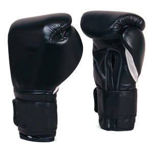 Nouveaux gants de boxe en cuir pleine main, lumineux dans le noir, écologiques, logo personnalisé imprimé, lacets, haute qualité, usage quotidien pour le sport - Product Image 5