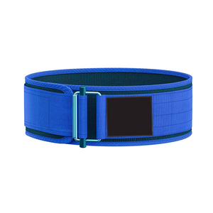 Cinturones de gimnasio de nailon con logotipo personalizado para hombres y mujeres, levantamiento de pesas, accesorio de cuero fabricado en fábrica para Fitness - Product Image 1